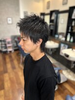 ヘアーワークス ボナ(HAIR WORKS bona.)&nbsp;メンズ　清潔感　爽やかスタイル