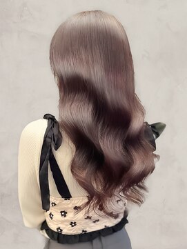 ヘアースタジオ アール(Hair Studio R) 透明感ココアブラウン◎くびれロング大人可愛い夏カラー