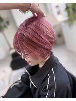 ルモ(Lumo)&nbsp;【HIROMI指名】黒染め履歴から作る桜ピンク/複雑履歴/ムラ修正