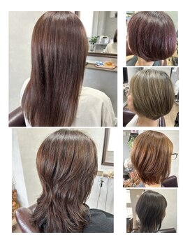 サロン ド グレース(SALON DE GRACE)の写真/幅広い年齢層から支持！髪のお悩みも気軽に相談しながら、あなたらしい魅力を提案☆