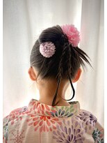 セバスティアン(SEBASTIAN)&nbsp;キッズ　お祭りヘアアレンジ