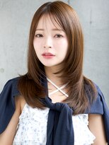 レノラ 髪質改善カラー 本町(LENORA) シースルーバングハッシュカットワンホンレイヤー