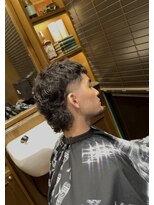 ヒロギンザバーバーショップ 丸の内店(HIRO GINZA BARBER SHOP) マレットテーパー
