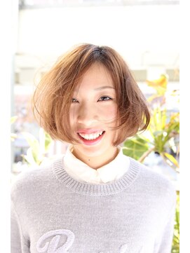 クリコ ヘアーデザイン(CLICQUOT hair design) ふわっと揺らぐボブgirl