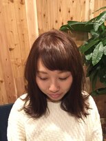 アンプヘア(amphair) 外はねミディ☆