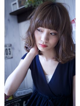 マイティ バイ エイチ(mighty by H) 【mighty】ボブ×グレージュ