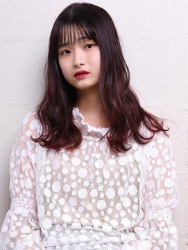 カテナ(CATENA) シースルーバングセミロング