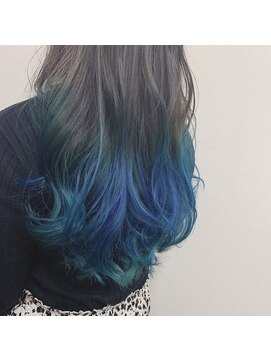 テクライズ 豊橋店(TECHRISE) ブルーグラデーションカラー