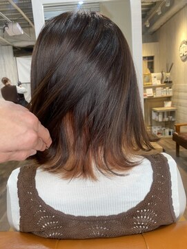 アクトゥス(AEQUITAS) 【ブリーチ】インナーカラー+PDトリートメント+ヘッドスパ