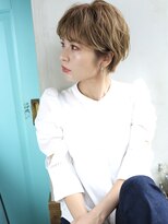 バース(BIRTH)&nbsp;天神【BIRTH】大人かわいいシースルーバングマッシュショート　6