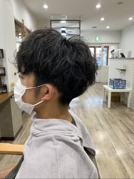 ヘミ(hemi) スタイリング簡単☆メンズパーマ