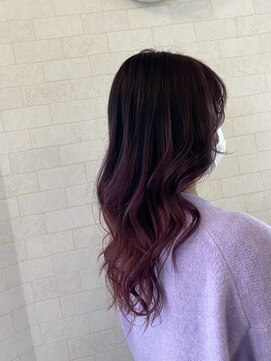 サロン Salon アイ アート 暖色系 グラデーションカラー