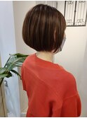 大人可愛いボブ