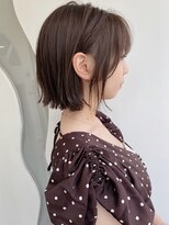 モリオ フロム ロンドン 大宮2号店(morio from London)&nbsp;【なかじま ひびき】透明感アッシュ×外ハネボブ