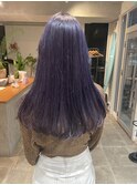 派手すぎないパープルカラー♪