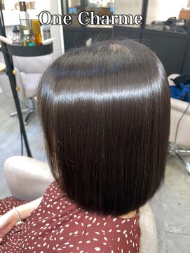 ワンシャルム(One Charme) ダメージレス髪質改善酸性矯正