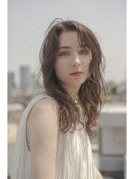 ベンジー 蔵前ii店(benji) ナチュラルウェーブ×柔らかいベージュカラー