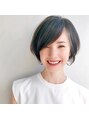 ガーデントウキョウ(GARDEN Tokyo) 短すぎない長さのひし形ショート。女性らしいフォルムが人気♪