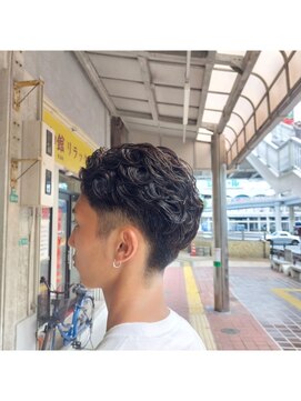 ショールーム シモノセキ(SHOW ROOM SHIMONOSEKI) #メンズパーマ#オールバック#メンズカット#下関#山口