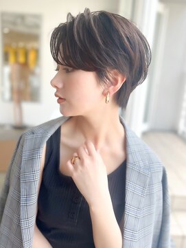 ロンドエニカ 大宮(Lond enika) 前髪パーマアッシュカラーレイヤーロンググレーベージュ[大宮]