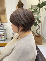 チリンバイロストシティー(Chillin by LOSTCITY)&nbsp;ショートボブ髪質改善白髪ぼかしハイライト