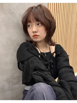 ロンドプロフィール 浦和(Lond profil) 中川　前髪カット顔まわり似合わせ外ハネくびれレイヤーミディ