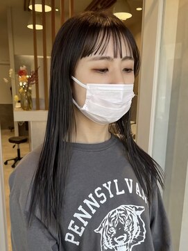 ポジ(poji) 透明感カラー　髪質改善　韓国風　学割24