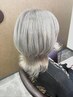 【トリプルカラー】ブリーチonカラー(4.5時間コース)￥18000