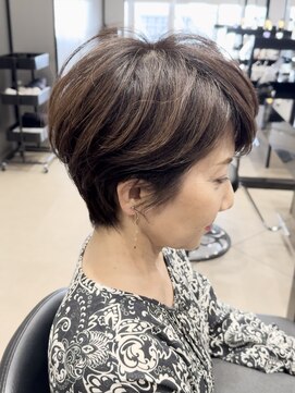 ハルキ ミナト ジャパン オオサカ(HARUKI MINATO japan OSAKA) 40代50代60代白髪マッシュショートボブ大人美人くびれ髪質改善
