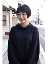 マレ(MARAIS) 前下がりなショートボブSTYLE