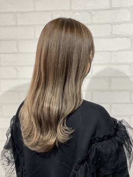 ビスイル 秋葉原店(Vis ill) ことりベージュミルクティーベージュシースルーカラー大人可愛い