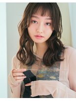 リトル エメ 仙台2号店(little×aimer) オン眉リッジウェーブココアブラウン［あおば通駅］