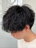 【オシャレパーマ♪】メンズカット+スパイラルパーマorツイスパ ¥14850