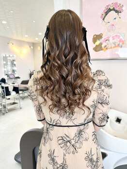 メゾン(MEZoN)の写真/結婚式お呼ばれ・推し活のお客様、県外からのお客様多数☆特別な日のヘアセットはお任せ♪