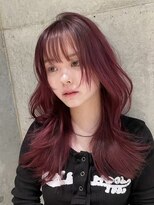 ロンド レア 天神大名店(Lond Le’a)&nbsp;インナーカラーイヤリングカラーダブルカラーベージュカラー韓国