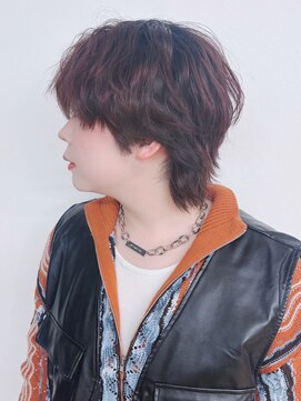 モリオフロムロンドン 松戸店(Morio from London) 【松戸　テラカド】丸みショートウルフ　ウルフショートくびれ