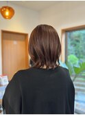 大人ピンクベージュ×くびれウルフ
