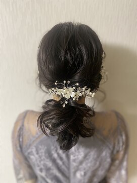 ミークスタイルヘアー(Miiku.style.hair) 洋装パーティーヘアセット