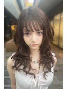 クーエフー(coo et fuu) 春色ふんわりセミロングレイヤーアッシュベージュ◎愛され