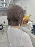 ぱつっとボブ/ストレートボブ/切りっぱなしボブ/北千住