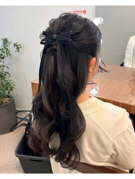 エメティ(Aimerty) ハーフアップ