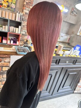 ルーナヘアー(LUNA hair) ブリーチなしダブルカラー リタッチ ピンク ラベンダー 10代20代