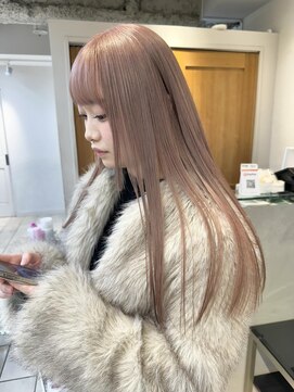 テトラ バイ ネオリーブ 横浜西口店(tetra by neolive) ミルクティーベージュ　ダブルカラー　ブリーチ　横浜