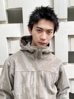 グリーンミドル(GREEN middle)&nbsp;メンズカット:スパイキーショート/刈り上げないメンズショート