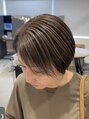 ヘアサロン セロ(Hair Salon SERO)&nbsp;ショートボブ/白髪ぼかしハイライト