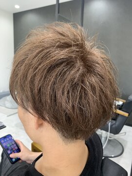 ディティール(Detail) 白髪ぼかし×グレージュブラウン