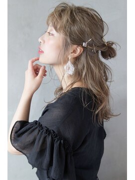 エース 梅田店(ace) ハーフアップアレンジ
