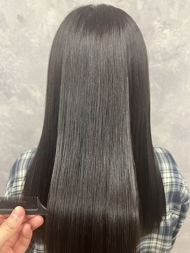 髪質改善ストレート