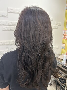 エス ハート オブ ヘアー 名東店(Heart of HAIR) 【スタイリスト佐藤】Winter Style#ロングハイレイヤー