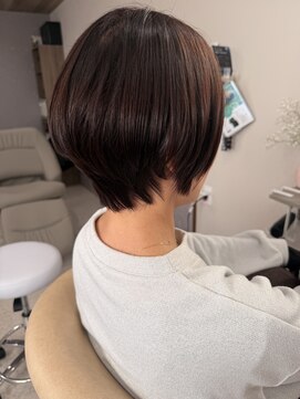 アロット(alot) ピンクブラウン×ショート